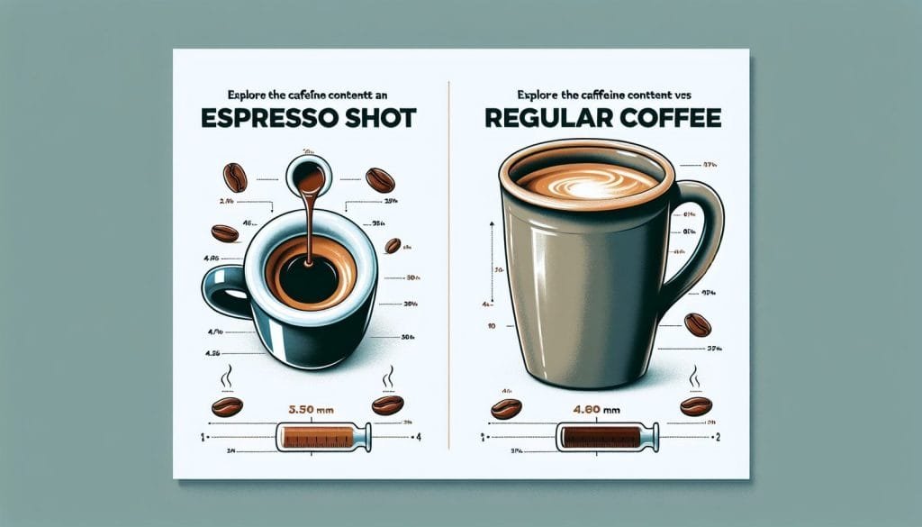 How Much Caffeine Is In An Espresso Shot Compared To Coffee?