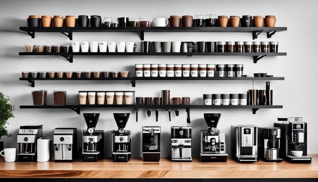 Large-Volume Coffee Station