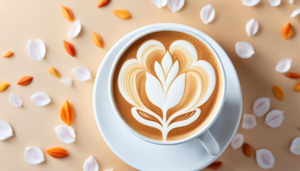 Tulip Latte Art Result