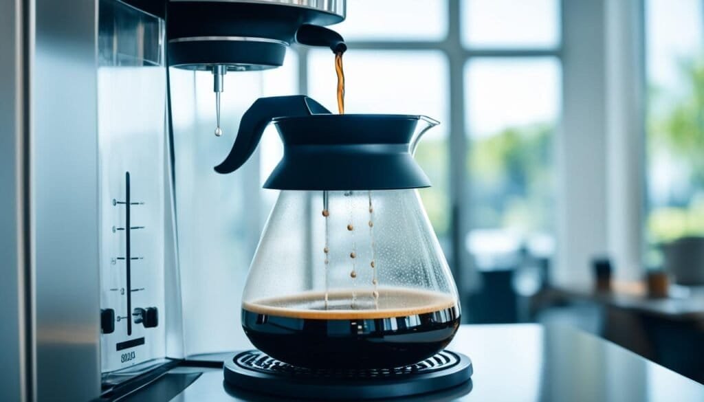 auto-drip coffee brewing