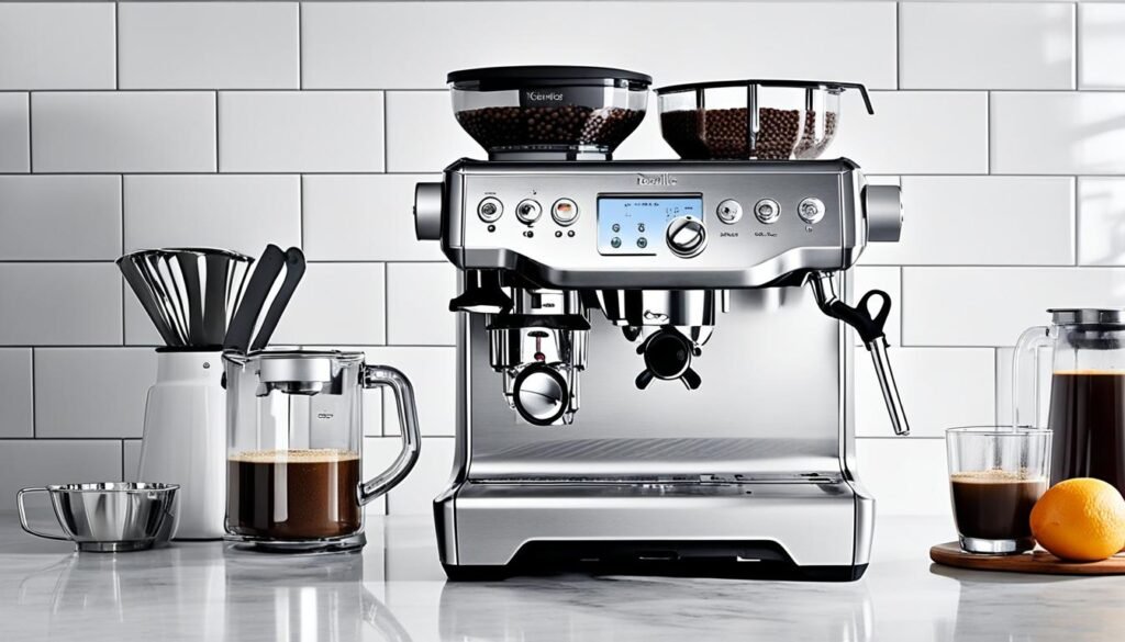 Breville Infuser Espresso Machine setup image