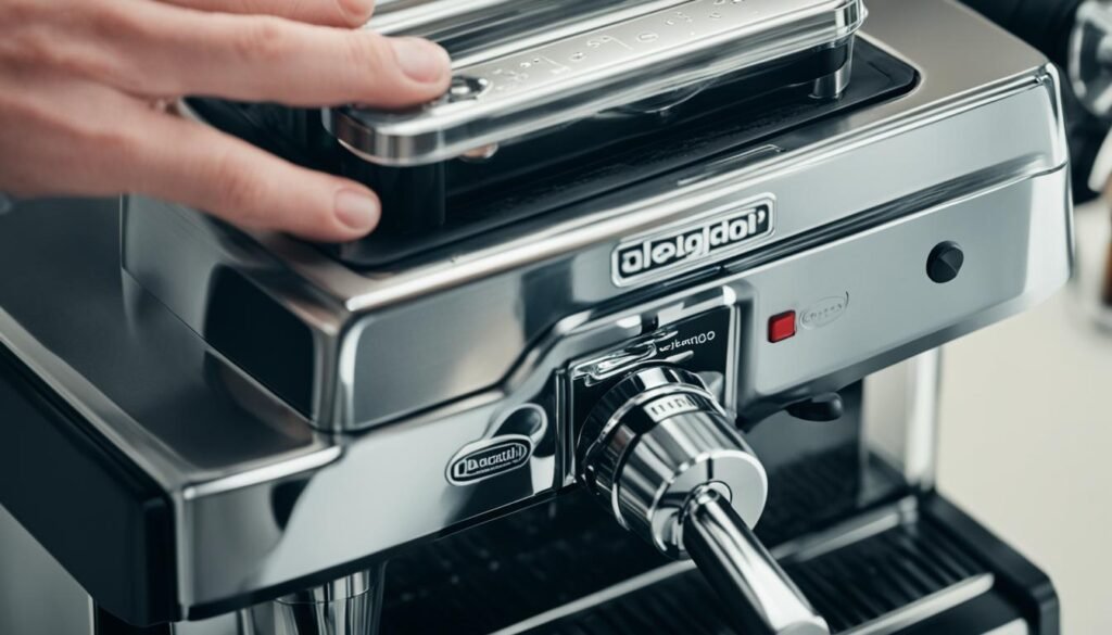 De'Longhi espresso machine grinder