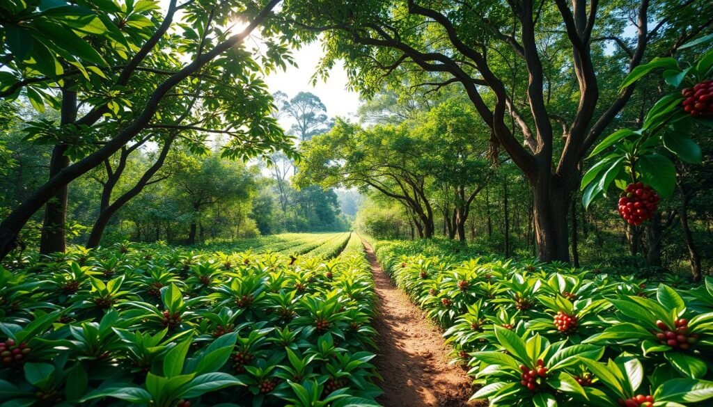 Agroforestry in coffee production