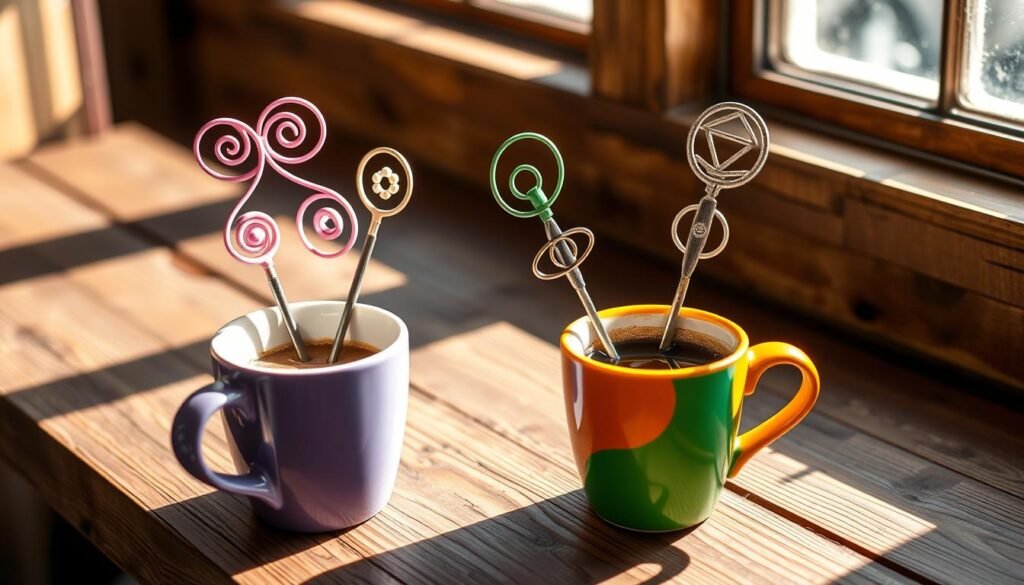 Innovative Coffee Stirrers