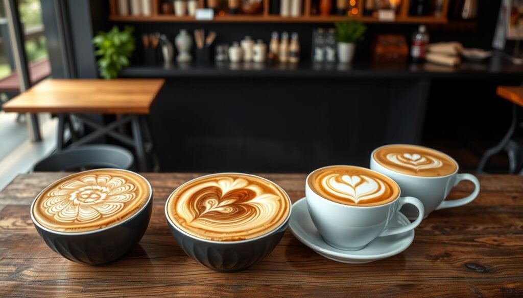 advanced latte art patterns