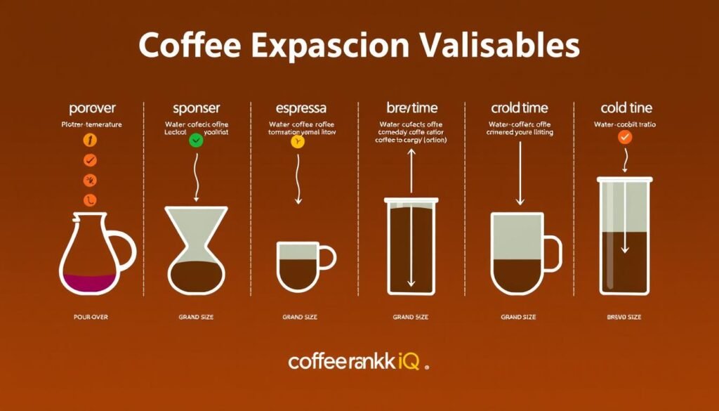 coffee extraction variables