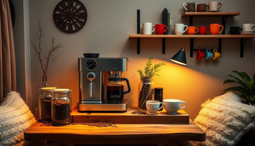 home coffee station