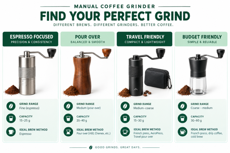 Best Manual Coffee Grinder for Pour Over
