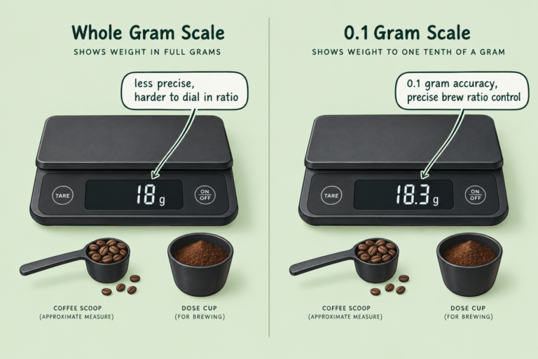 Coffee Scale Battery Life, Durability, and Waterproofing