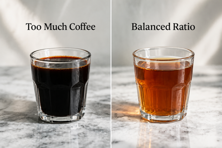 Cold Brew Ratio for Different Brewing Methods