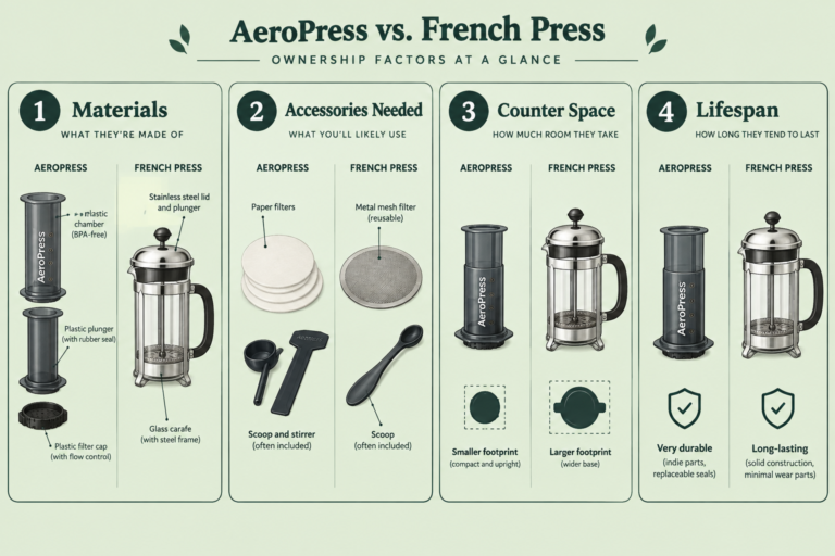 French Press Sediment Problem Compared to AeroPress