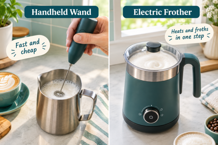 Handheld Milk Frother vs Electric Milk Frother: Which Is Better for Lattes