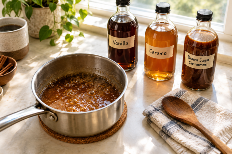 Homemade coffee syrups: how they work and why they're worth making