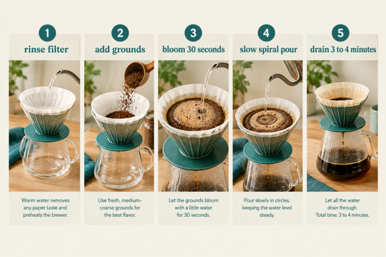 Manual pour over dripper vs automatic pour over machine: what actually changes
