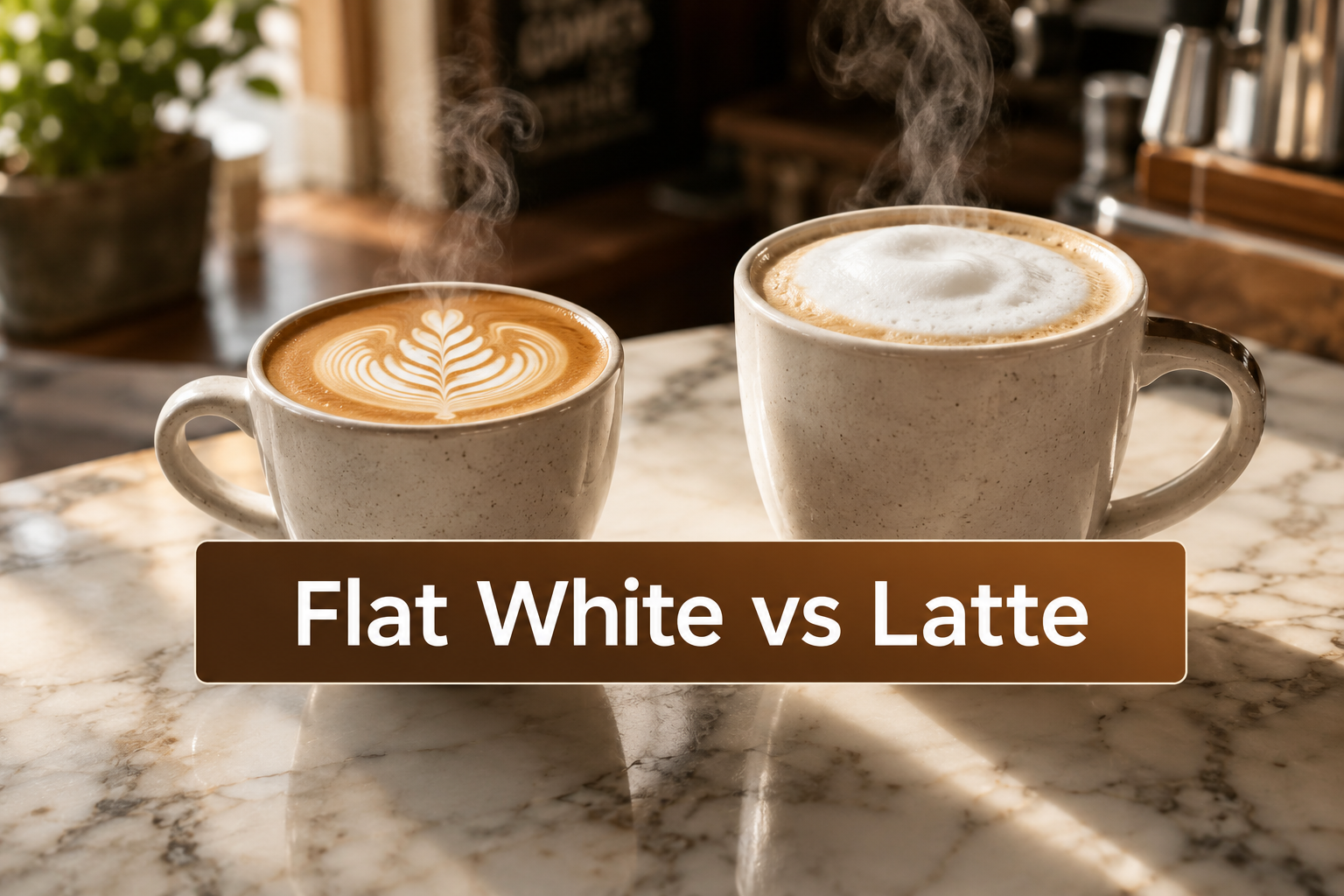 Flat White vs Latte: The Microfoam Detail Most Cafes Skip