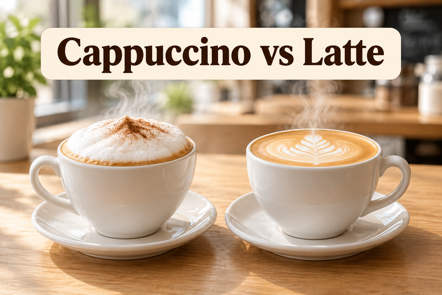 Cappuccino vs Latte: Same Espresso, Very Different Cup