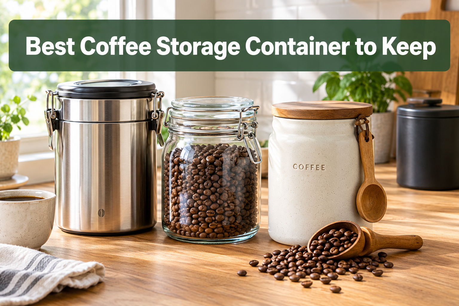 Best Coffee Storage Container to Keep Beans Fresh Longer