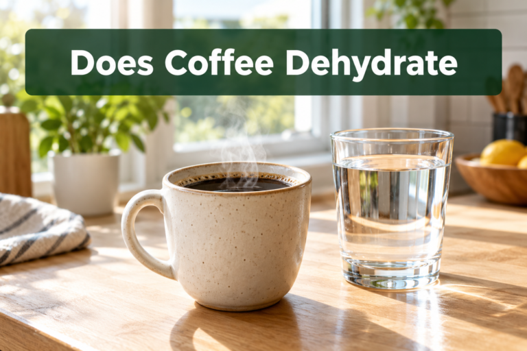 Does Coffee Dehydrate You? What the Research Actually Says