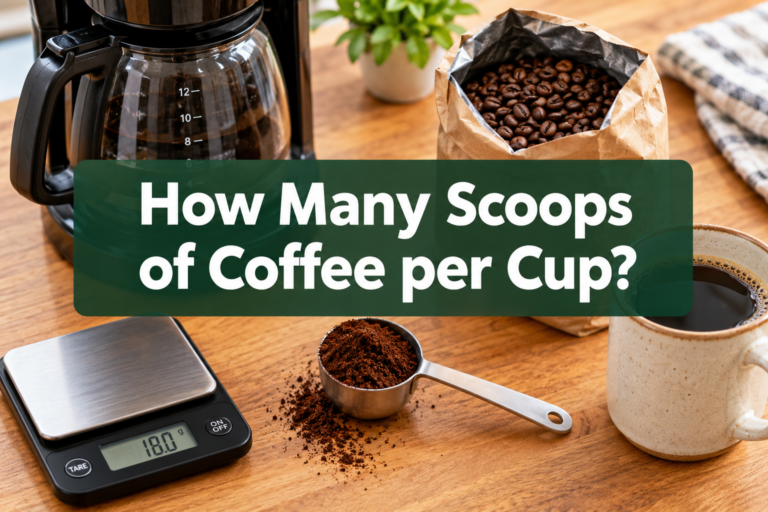 How Many Scoops of Coffee per Cup? A Chart for 1 to 12 Cups
