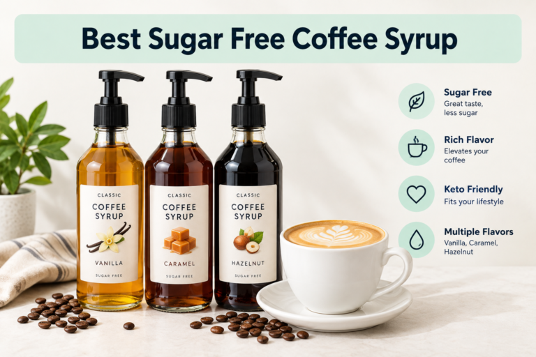 Best Sugar Free Coffee Syrup: Torani, Monin, ChocZero Ranked