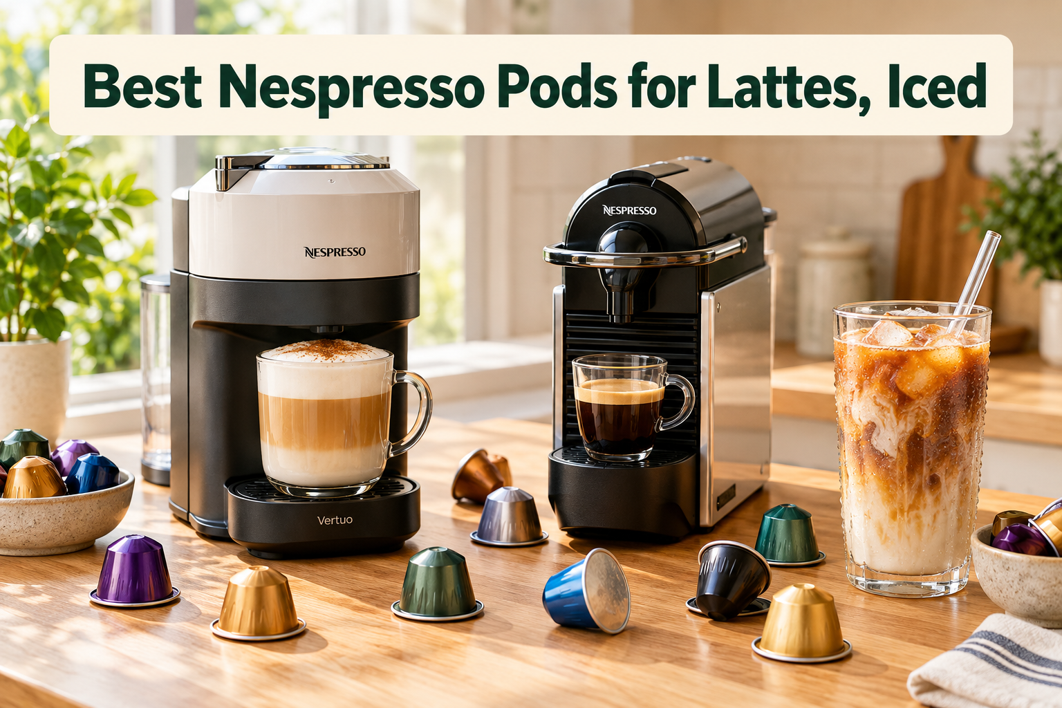 Best Nespresso Pods for Lattes, Iced Drinks, and Straight Shots