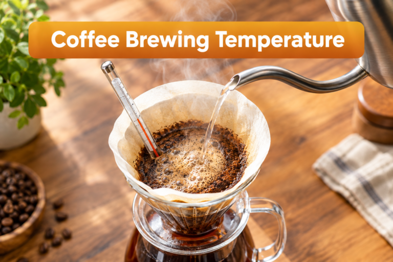 Coffee Brewing Temperature: Why 195°F to 205°F Keeps Showing Up