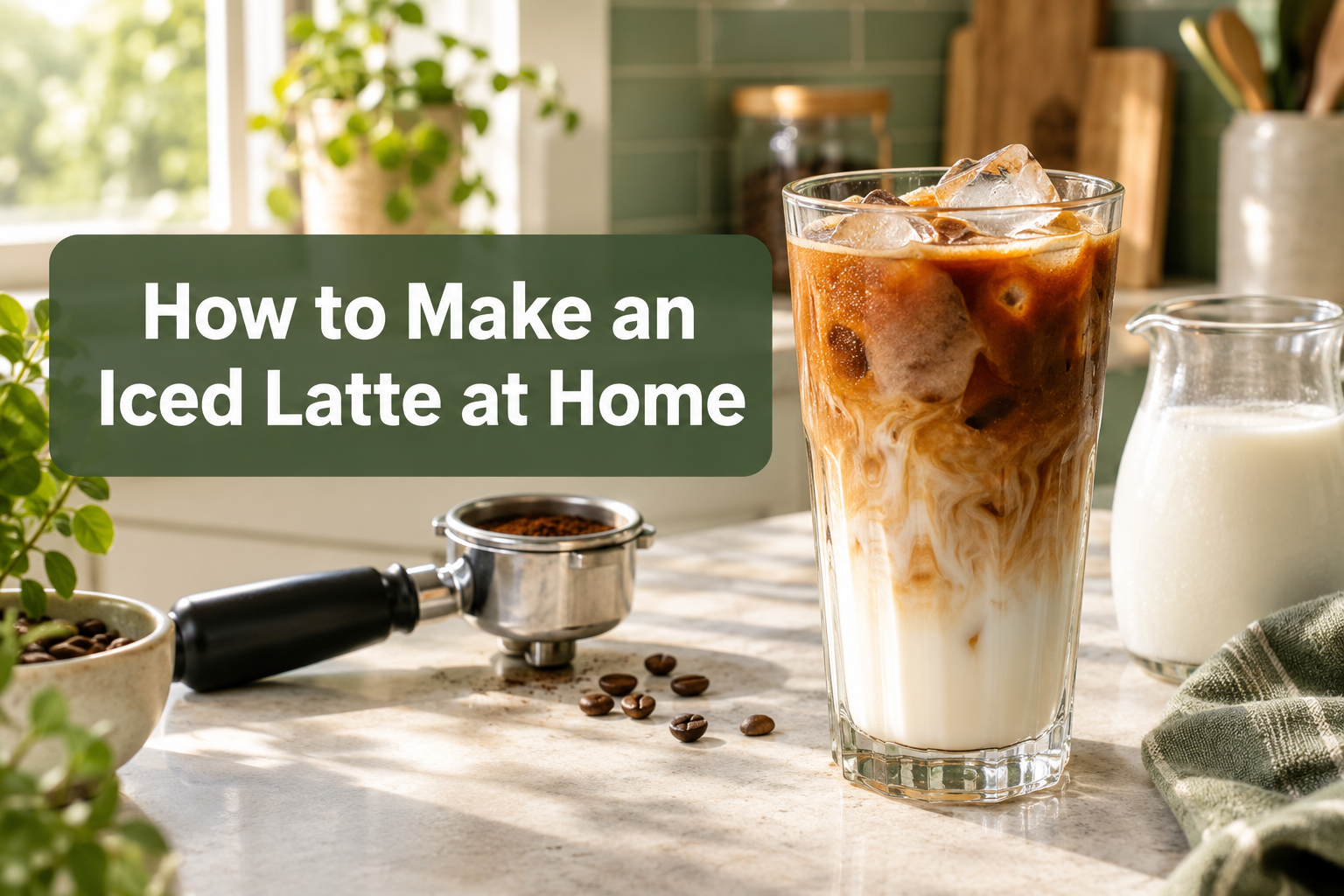 How to Make an Iced Latte at Home Without Watery Regret