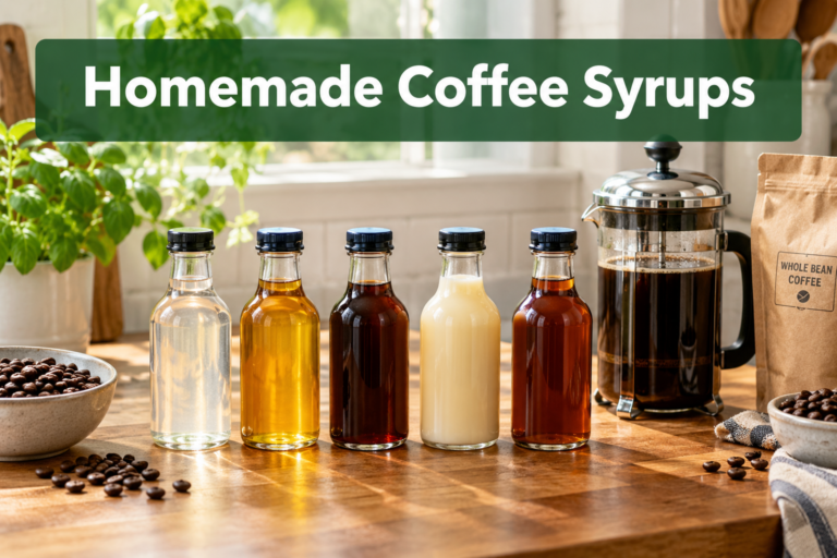 Homemade Coffee Syrups: 6 Recipes and How Long They Keep