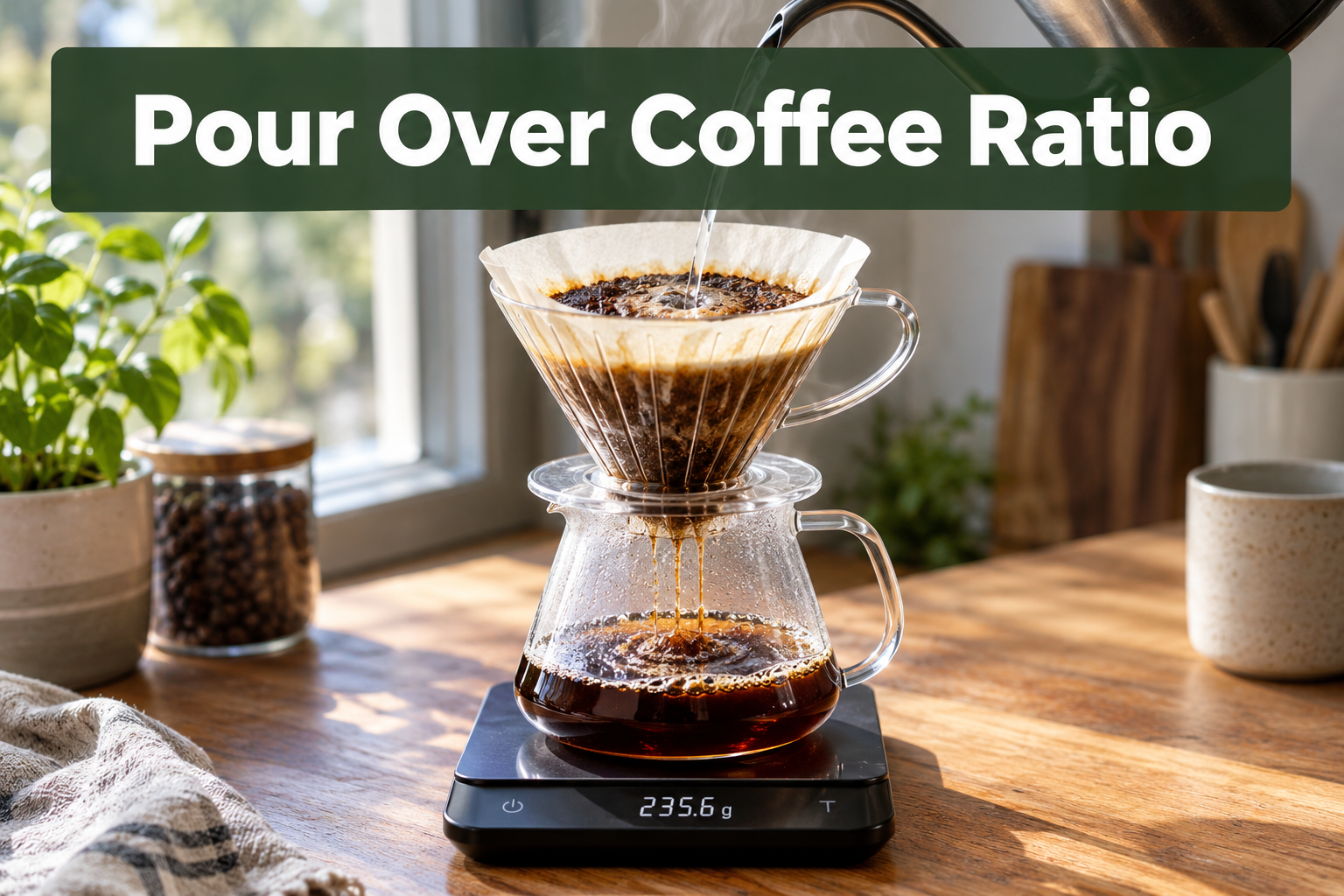Pour Over Coffee Ratio: The Number Baristas Start With