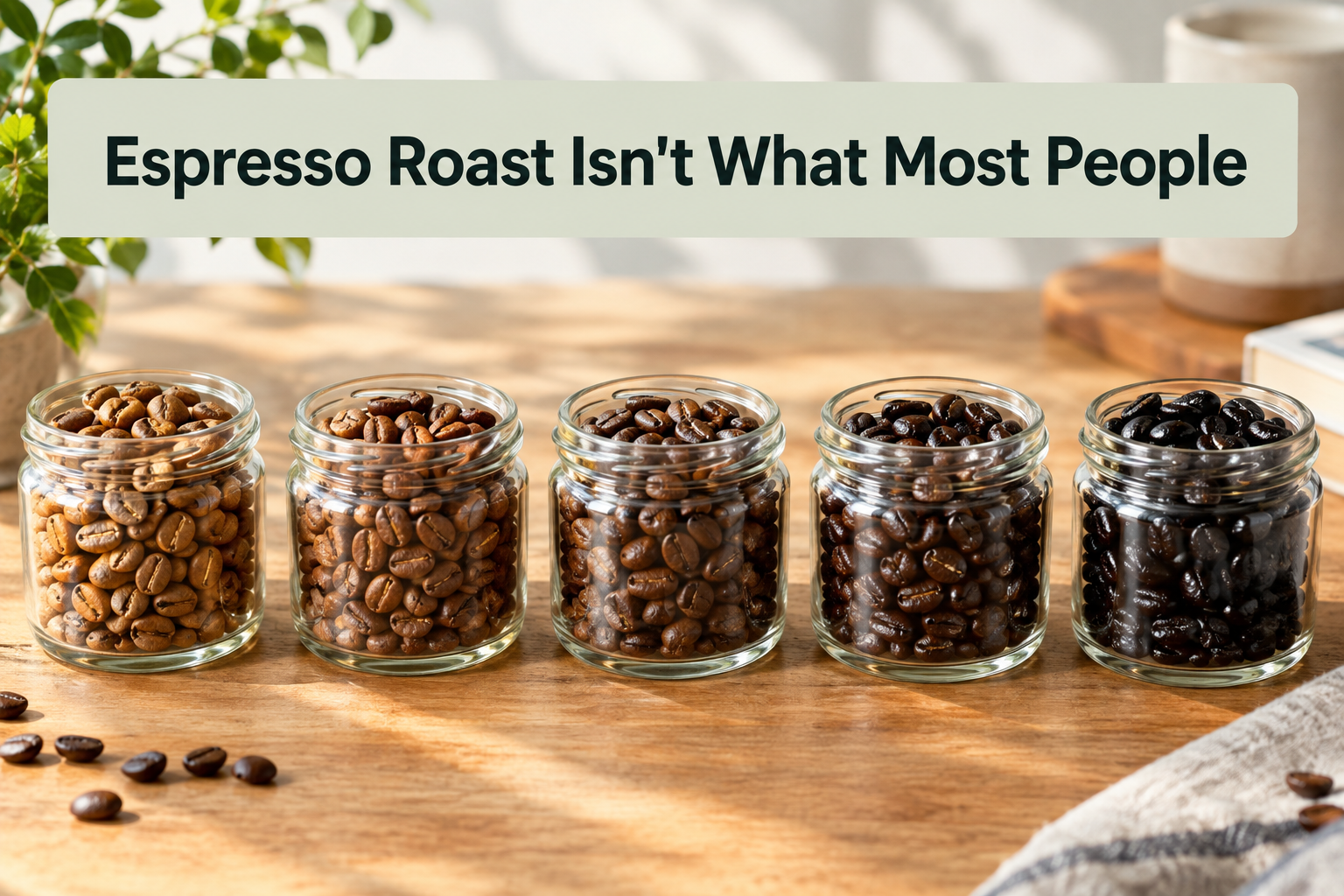 Espresso Roast Isn't What Most People Think It Is