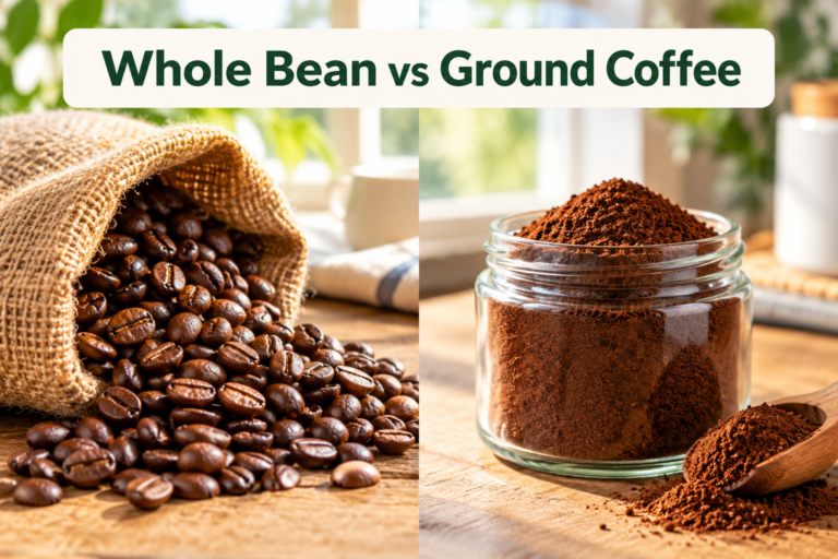 Whole Bean vs Ground Coffee: How Fast Freshness Fades