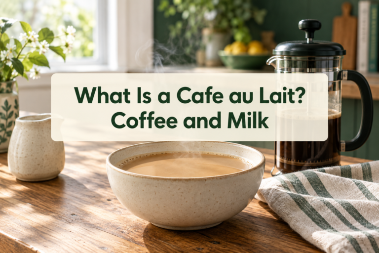 What Is a Cafe au Lait? Coffee and Milk the French Way