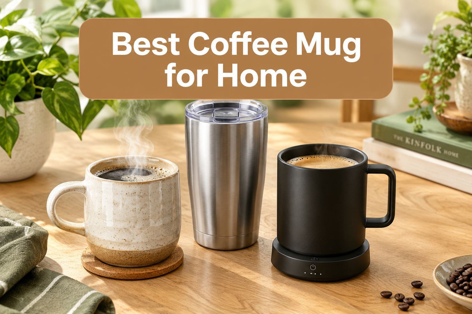 Best Coffee Mug for Home: Ceramic, Insulated, and Heated Picks