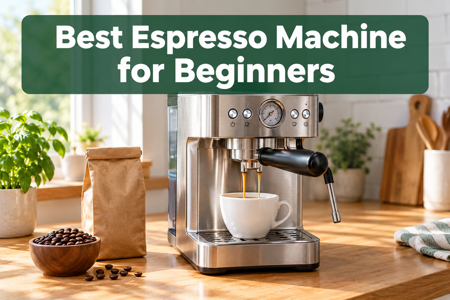 Best Espresso Machine for Beginners: 7 Picks That Forgive Mistakes