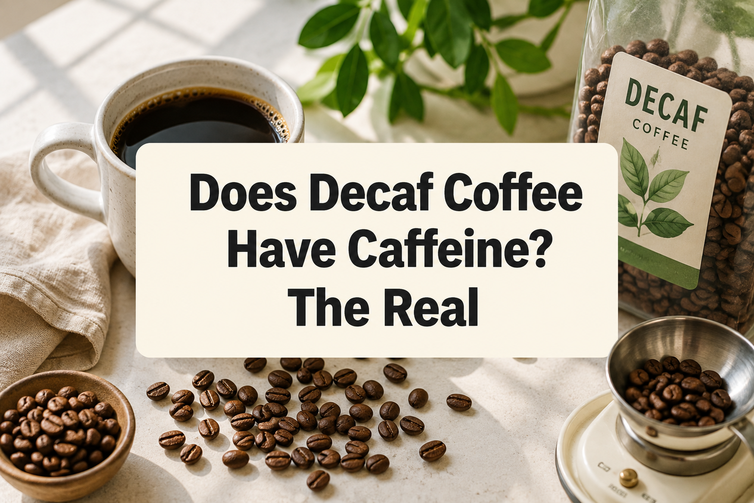 Does Decaf Coffee Have Caffeine? The Real Milligrams
