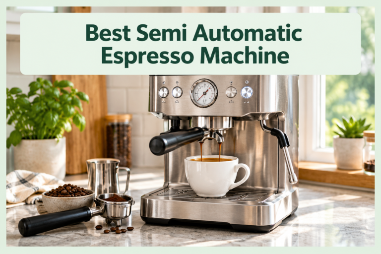 Best Semi Automatic Espresso Machine for Real Home Kitchens