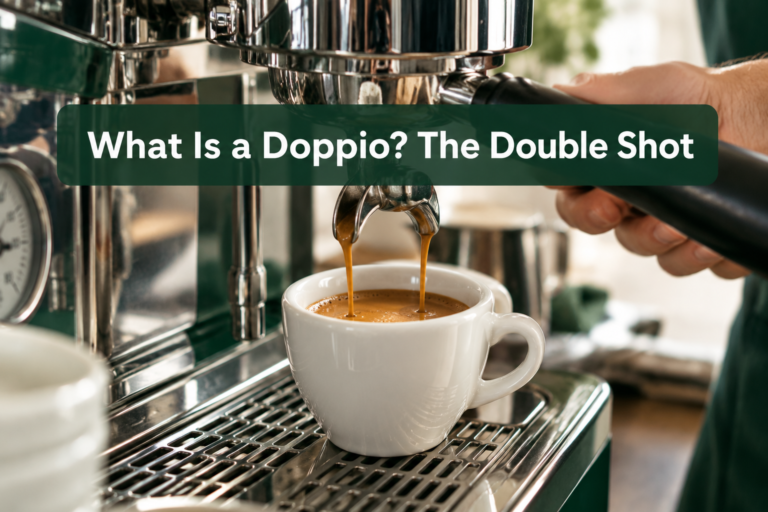 What Is a Doppio? The Double Shot Explained Simply
