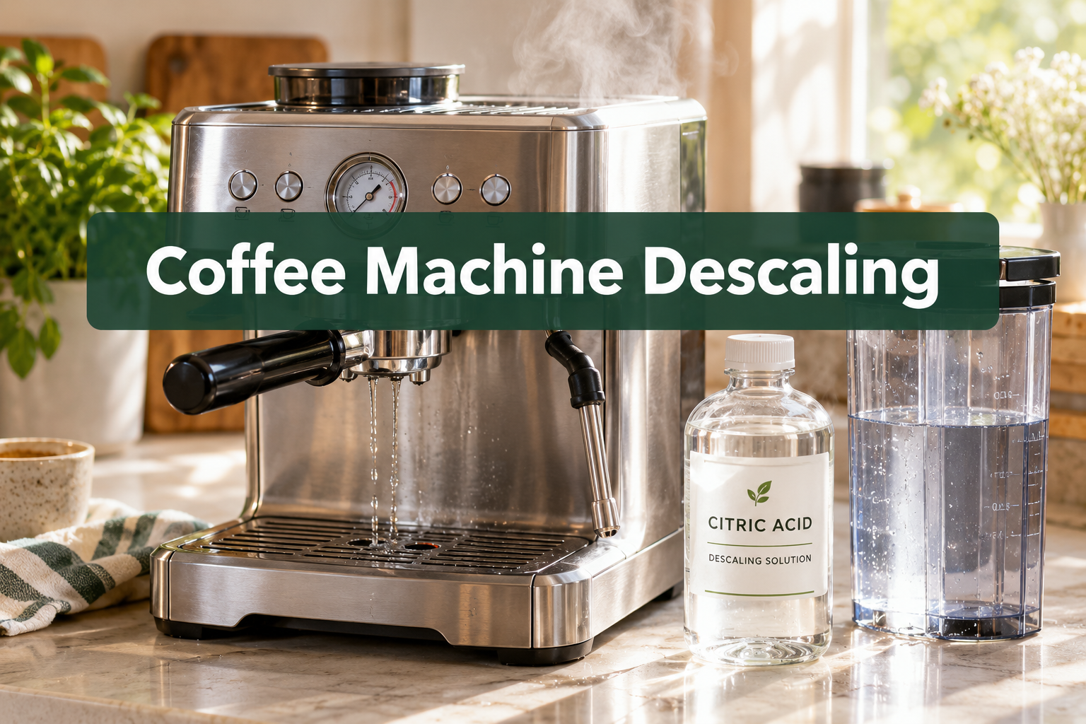 Coffee Machine Descaling: How Often and What to Use
