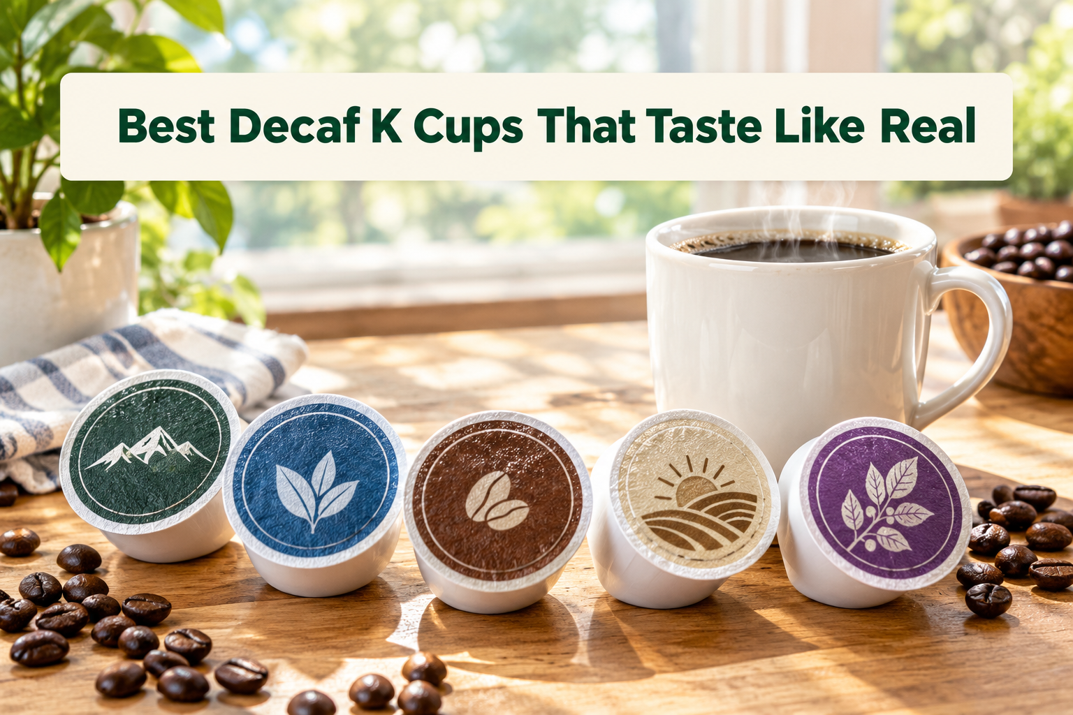 Best Decaf K Cups That Taste Like Real Coffee