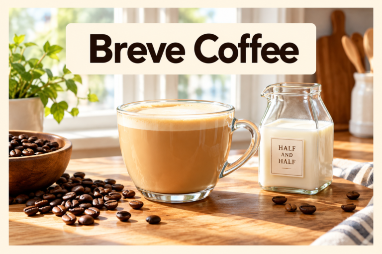 Breve Coffee: The Half and Half Latte Nobody Explains