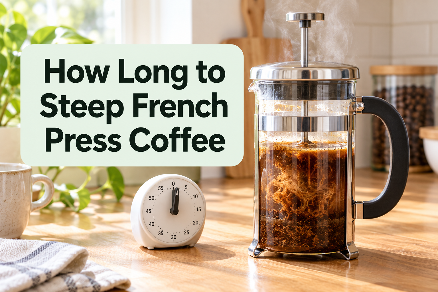 How Long to Steep French Press Coffee: Beyond the 4 Minute Rule