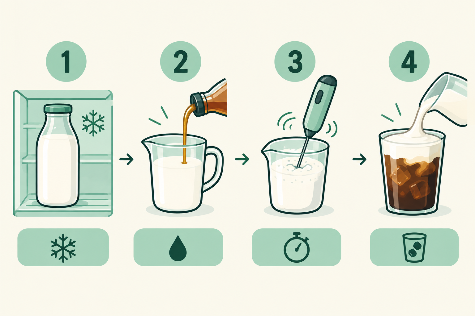 How to make cold foam at home