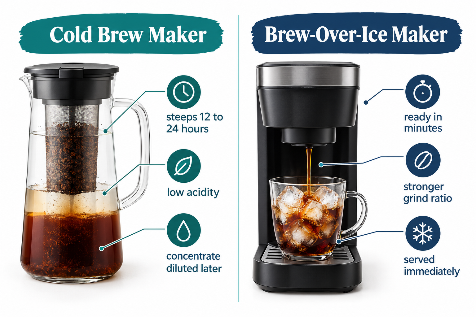 Best iced coffee maker: quick picks by buyer type and comparison table
