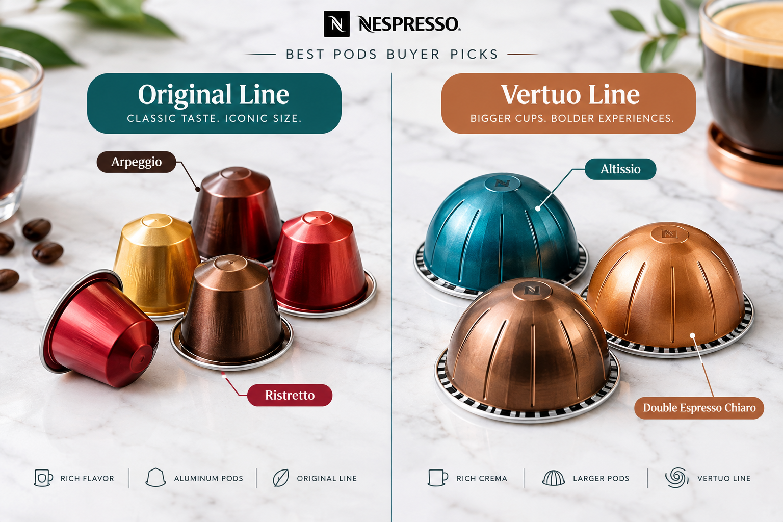 What Are the Best Nespresso Pods for Lattes?