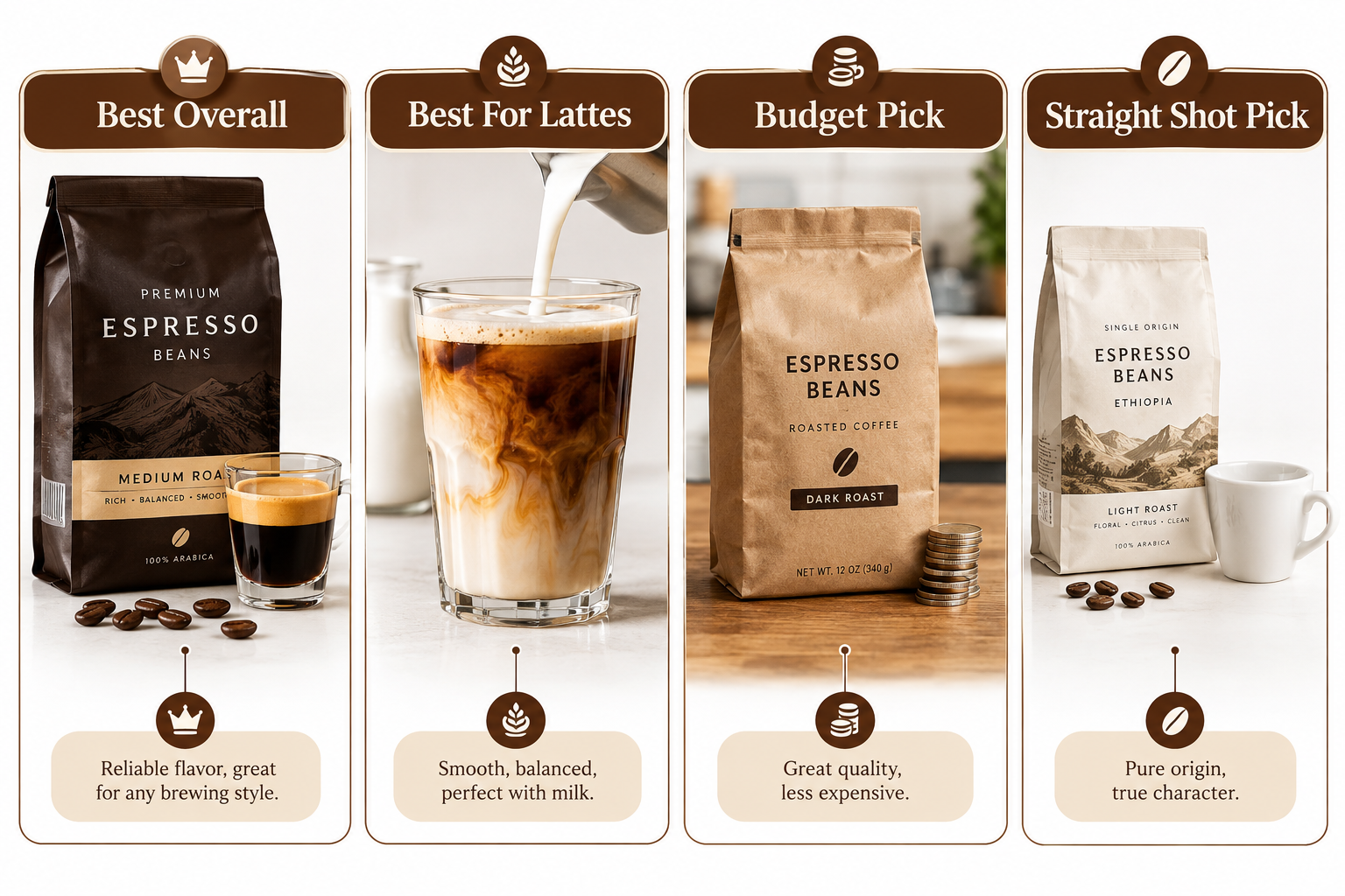 Best espresso beans: quick picks for every kind of buyer