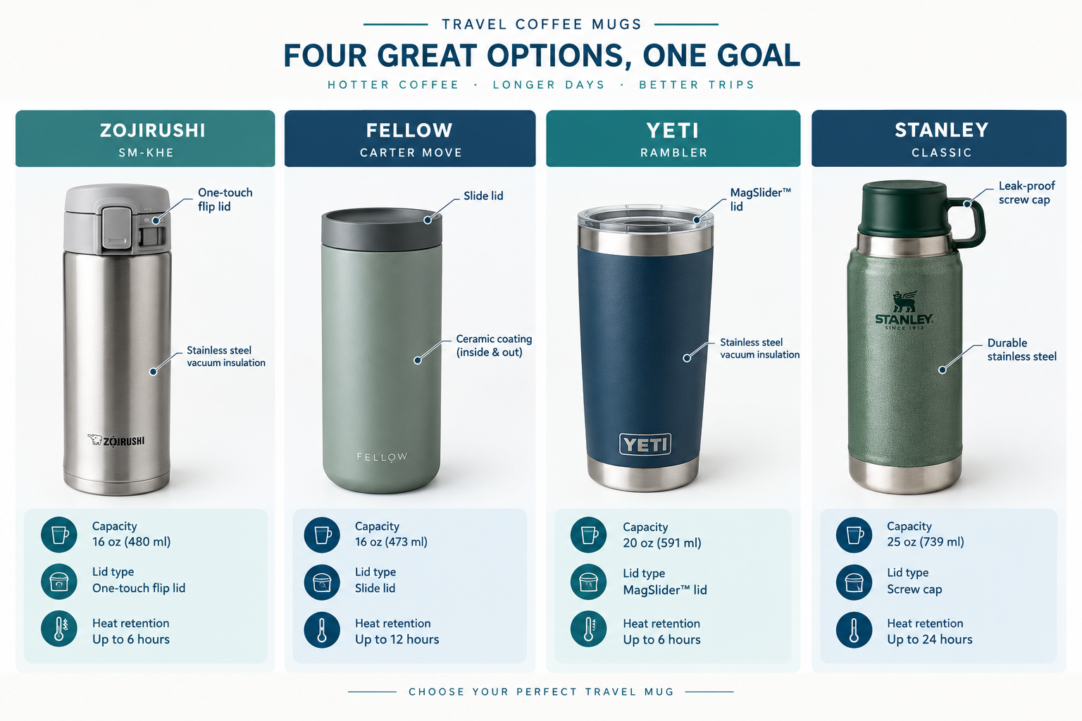 Best Travel Coffee Mug: Quick Verdict by Buyer Type