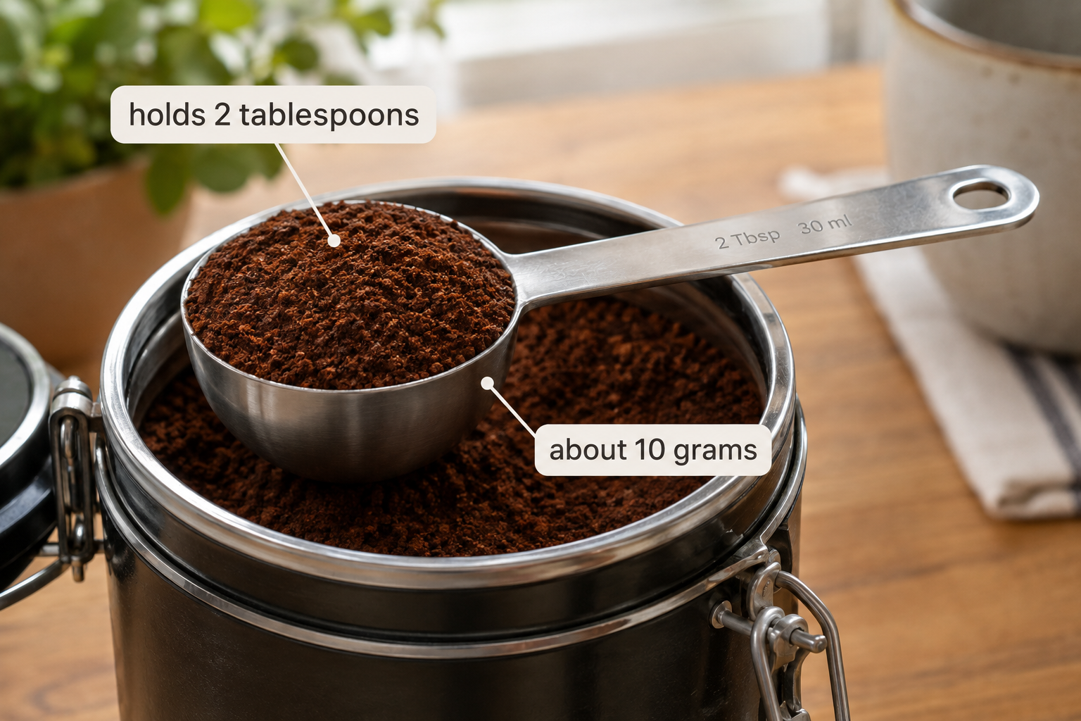 Does scoop size matter for coffee flavor