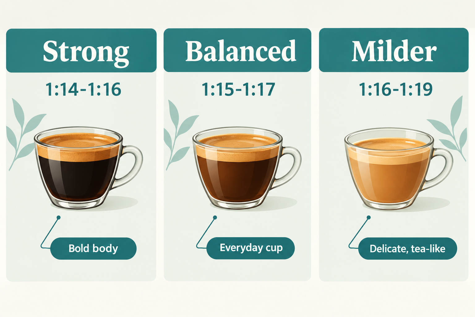 Pour over coffee ratio: how much coffee to water for pour over