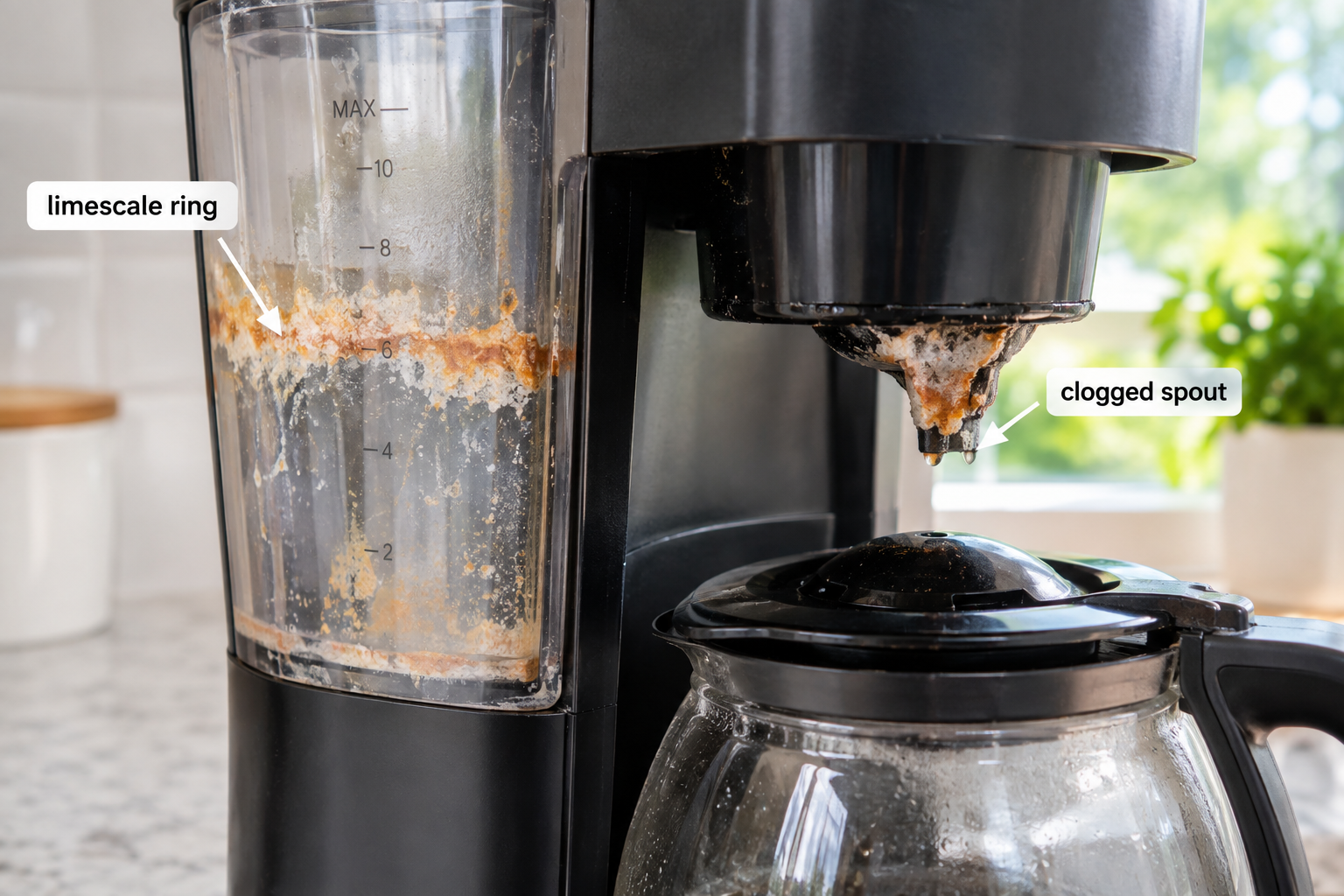 What happens if you don't descale your coffee machine