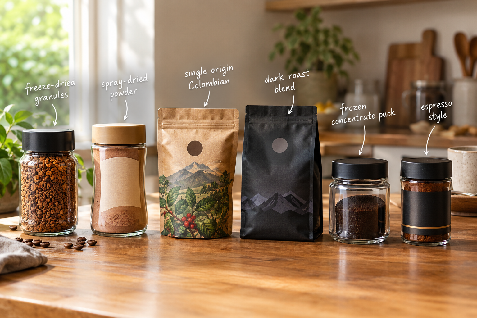 Instant Coffee With The Highest Quality Beans